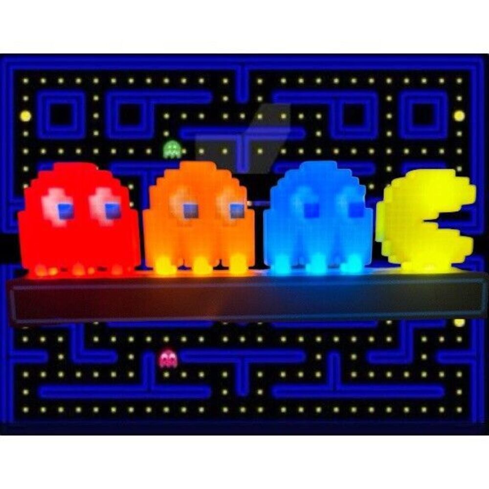 Atari Pac Man Ghosts Novelty Video Icon Light Blinky Pinky Inky Clyde Paladone